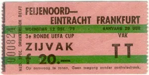 Toegangskaart Feyenoord – Eintracht Frankfurt