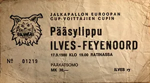 Toegangskaart Ilves Tampere – Feyenoord