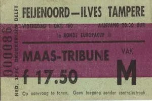 Toegangskaart Feyenoord – Ilves Tampere