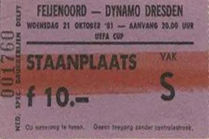 Toegangskaart Feyenoord – Dynamo Dresden