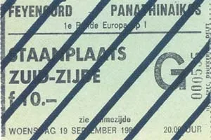 Toegangskaart Feyenoord – Panathinaikos