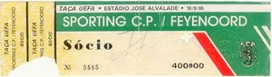Toegangskaart Sporting Portugal – Feyenoord