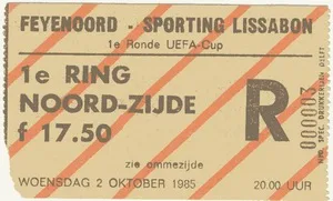 Toegangskaart Feyenoord – Sporting Portugal
