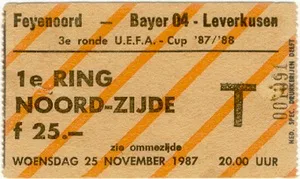 Toegangskaart Feyenoord – Bayer Leverkusen