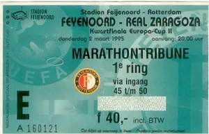 Toegangskaart Feyenoord – Real Zaragoza