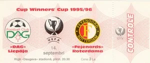 Toegangskaart DAG Liepaja – Feyenoord