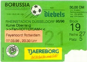 Toegangskaart Borussia Mönchengladbach – Feyenoord
