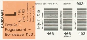 Toegangskaart Feyenoord – Borussia Mönchengladbach