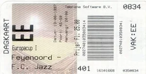 Toegangskaart Feyenoord – FC Jazz