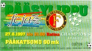 Toegangskaart FC Jazz – Feyenoord