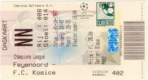 Toegangskaart Feyenoord – 1. FC Kosice