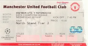 Toegangskaart Manchester United – Feyenoord