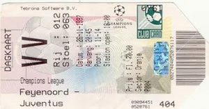 Toegangskaart Feyenoord – Juventus