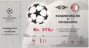 Toegangskaart Rosenborg BK – Feyenoord