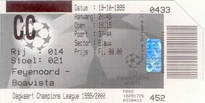 Toegangskaart Feyenoord – Boavista