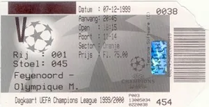Toegangskaart Feyenoord – Olympique Marseille