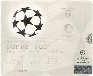 Toegangskaart Lazio Roma – Feyenoord