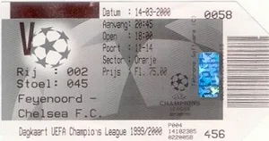 Toegangskaart Feyenoord – Chelsea