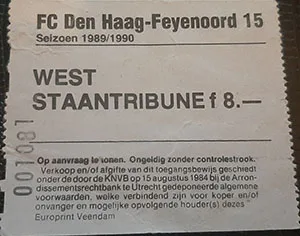 Toegangskaart ADO Den Haag – Feyenoord
