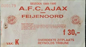 Toegangskaart AFC Ajax – Feyenoord