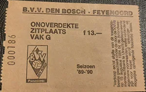 Toegangskaart FC Den Bosch – Feyenoord