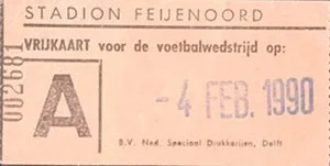 Toegangskaart Feyenoord – Vitesse