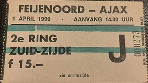 Toegangskaart Feyenoord – AFC Ajax
