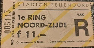 Toegangskaart Feyenoord – FC Den Bosch