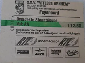 Toegangskaart Vitesse – Feyenoord