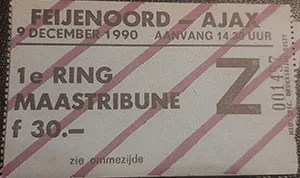Toegangskaart Feyenoord – AFC Ajax
