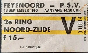 Toegangskaart Feyenoord – PSV