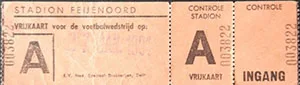 Toegangskaart Feyenoord – SC NEC