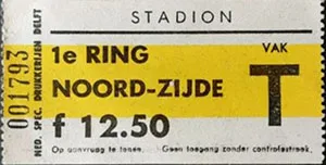 Toegangskaart Feyenoord – sc Heerenveen