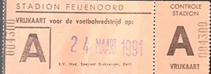 Toegangskaart Feyenoord – Fortuna Sittard