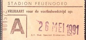 Toegangskaart Feyenoord – FC Utrecht