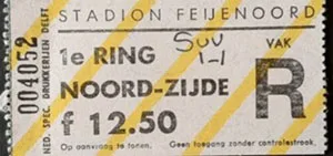 Toegangskaart Feyenoord – SVV Schiedam