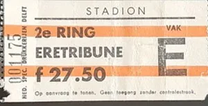Toegangskaart Feyenoord – Roda JC