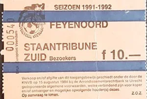 Toegangskaart Fortuna Sittard – Feyenoord