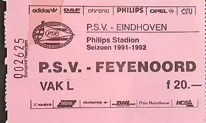 Toegangskaart PSV – Feyenoord