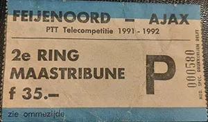 Toegangskaart Feyenoord – AFC Ajax