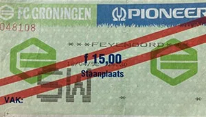 Toegangskaart FC Groningen – Feyenoord