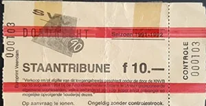 Toegangskaart SVV/Dordrecht'90 – Feyenoord