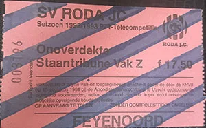 Toegangskaart Roda JC – Feyenoord