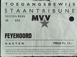 Toegangskaart MVV – Feyenoord