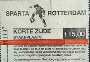 Toegangskaart Sparta Rotterdam – Feyenoord