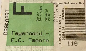 Toegangskaart Feyenoord – FC Twente