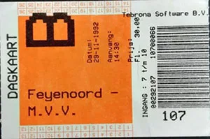 Toegangskaart Feyenoord – MVV