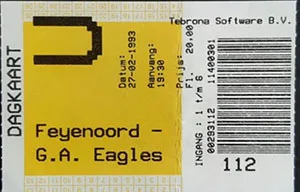 Toegangskaart Feyenoord – Go Ahead Eagles