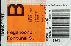 Toegangskaart Feyenoord – Fortuna Sittard