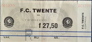 Toegangskaart FC Twente – Feyenoord